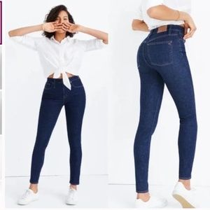 Madewell Curvy High-Rise Skinny Jeans  Size 30